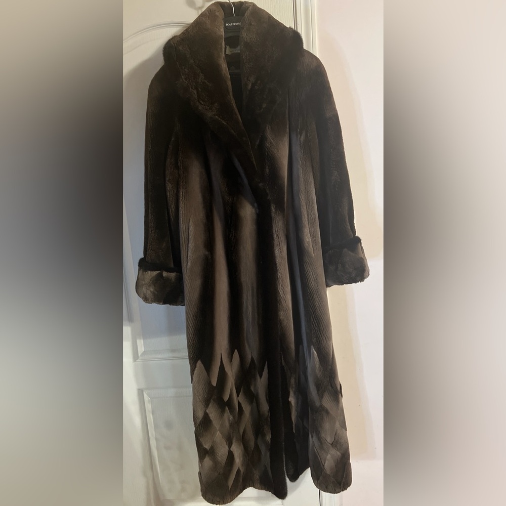 Birger Christensen Luxurious Sheared Beaver Fur Coat